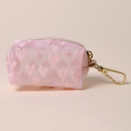Lace Mesh Dog Poop Bag Dispenser Keychain with Carabiner Clip Dog Bag Dispenser Richie's 1