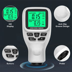 HW-300 Car Paint Film Thickness Gauge 0-2000µm DFT Meter Paint Thickness Gauge Richie's
