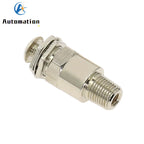 TAC2-2P Pneumatic Exhaust Valve 2/2 Way M5 Female 1/8" Push Button Pneumatic Exhaust Valve Richie's