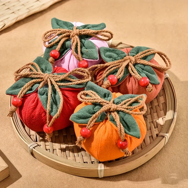 Persimmon Pendant Incense Bag – Car Charm & Lucky Blessing Purse Car Charm Sachet Bag Richie's
