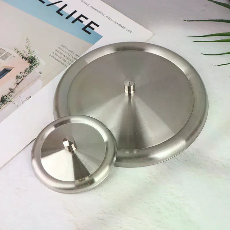 Stainless Steel Leak-Proof Cup Lids 7.5 & 14cm | Mug Covers Cup Lid Cover Richie's
