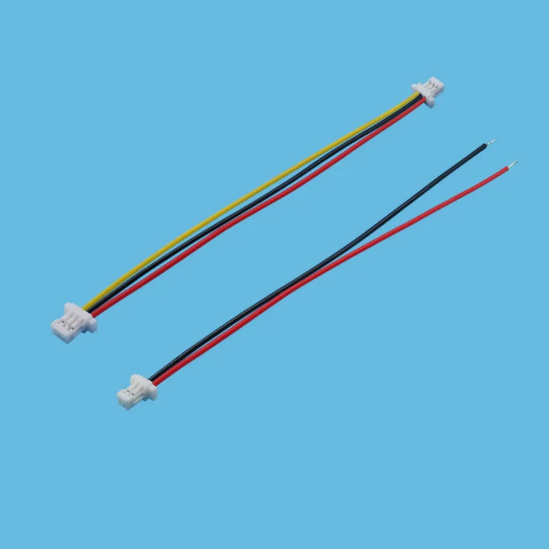 10Pcs JST SH 1.0mm Pitch 2–8 Pin Female Wire Connectors 10cm Wire Connector Richie's