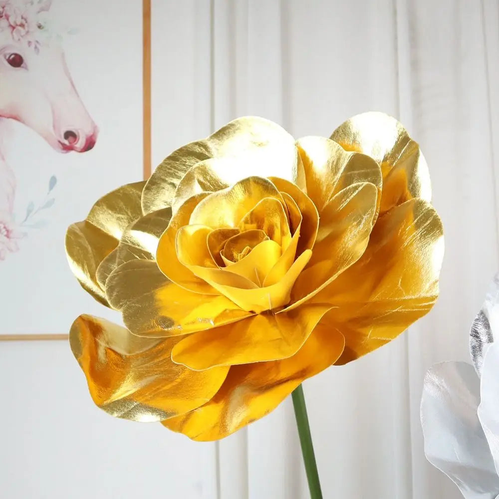 Giant Foam Rose Flower Head 30/40/50cm – Wedding & Party Decor Artificial Flower Decor Richie's