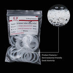 5-Pack VMQ Silicone O-Ring Gaskets CS1.9mm – Heat-Resistant Seals Silicone O-Ring Gasket Richie's