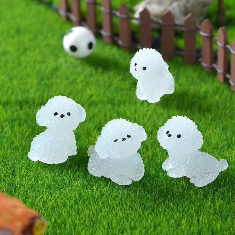 4Pcs Glow 3D Puppy Shoe Charms for Clogs & Sandals | Xmas Gift Shoe Charms Richie's