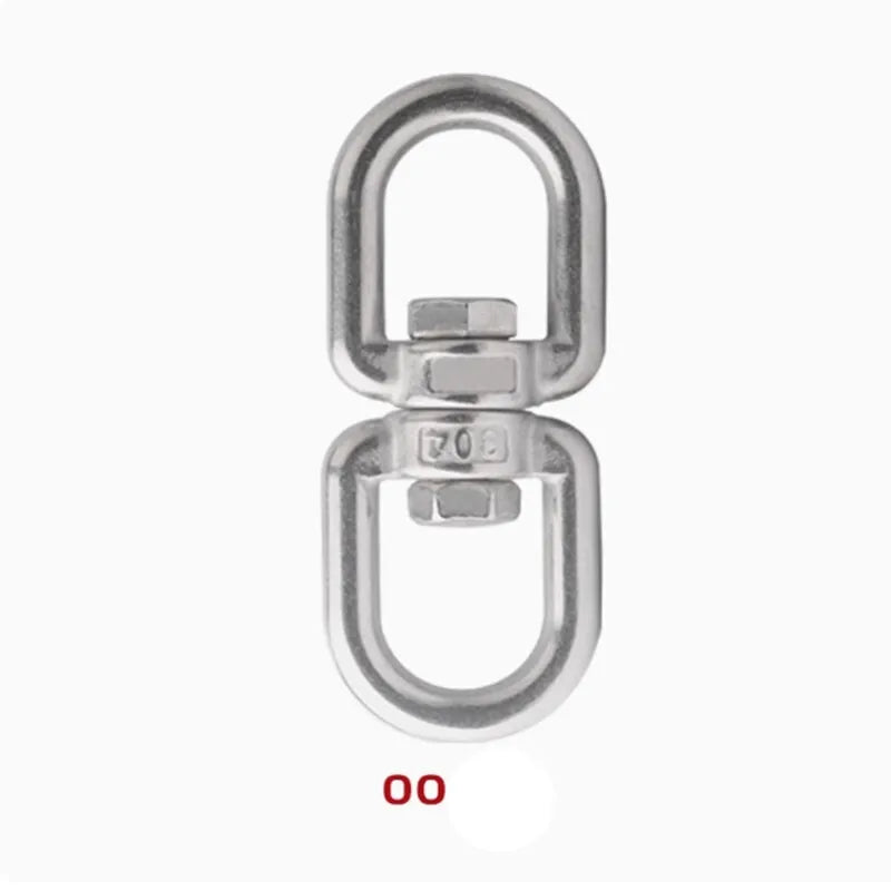 304 Stainless Steel Double Ended Swivel Eye Hook Connector Swivel Eye Hook Richie's OO M14