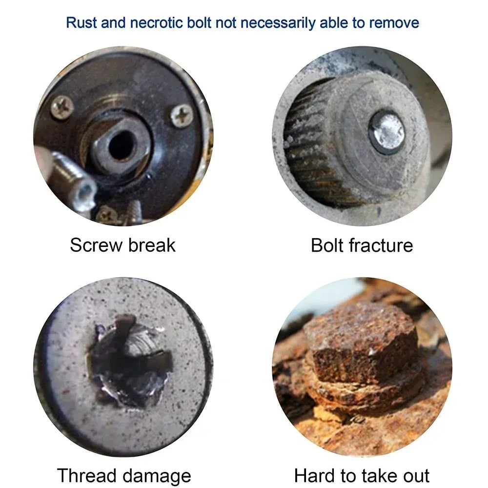 Stripped Screw Extractor Kit | Magnetic Bit Holder & Socket Adapter Screw Extractor Kit Richie's