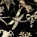 Gold Angel & Snowflake Christmas Tree Hanging Ornaments Christmas Ornaments Richie's