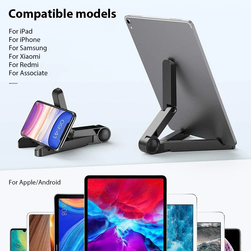 Foldable Tablet Stand Desk Mount for iPad 7"–12.9" Air Pro Mini Tablet Stand Mount Richie's