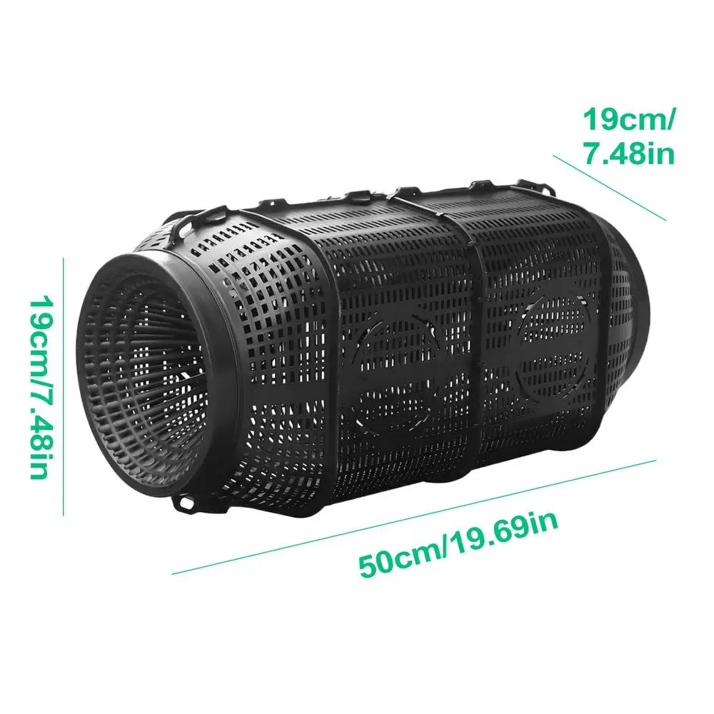 Portable Fish Trap Cage – Crayfish, Crab, Eel & Shrimp Fish Trap Cage Richie's 50cm