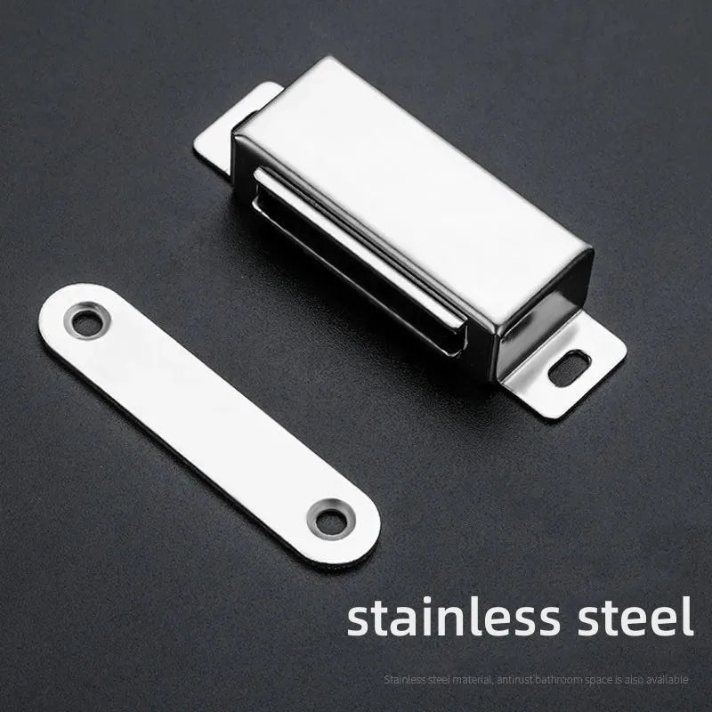 4-Pack Magnetic Door Catches – Stainless Steel Cabinet Latches Cabinet Door Catch Richie's