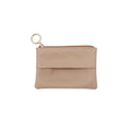 Zippered Pocket Tissue Holder PU Mini Pouch – Wallet Organizer Tissue Holder Pouch Richie's Dark Khaki