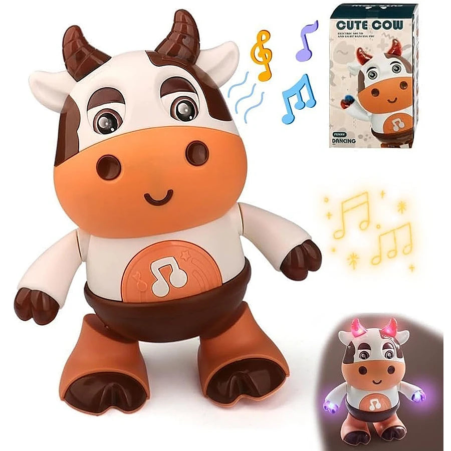 Baby Dancing Cow Plush Toy – Music, Lights & Movement Dancing Plush Toy Richie's RS-9021C
