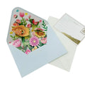 3D Pop-Up Flower Greeting Card with Envelope | Birthday & Holiday Pop-Up Greeting Card Richie's C