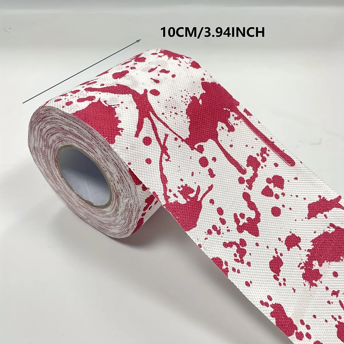 Halloween Blood Splatter Toilet Paper – Spooky Party Prop Roll Novelty Toilet Paper Richie's