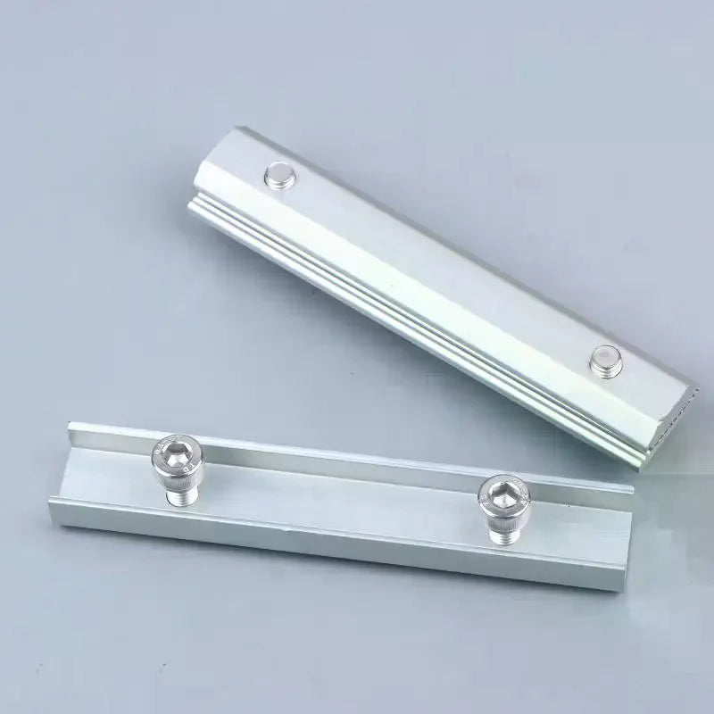 Solar Panel Rail Connector Aluminium Bracket 14cm – Easy Setup Solar Mounting Bracket Richie's