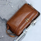 Leather Hanging Dopp Kit Toiletry Bag for Men & Women Hanging Toiletry Bag Richie's