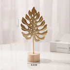 Golden Ginkgo Leaf Metal Ironwork Home Decor Ornament Home Decor Ornament Richie's D