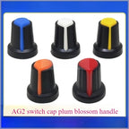 30PCS Potentiometer Knobs Set 6mm WH148 Assorted Colors Potentiometer Knobs Set Richie's