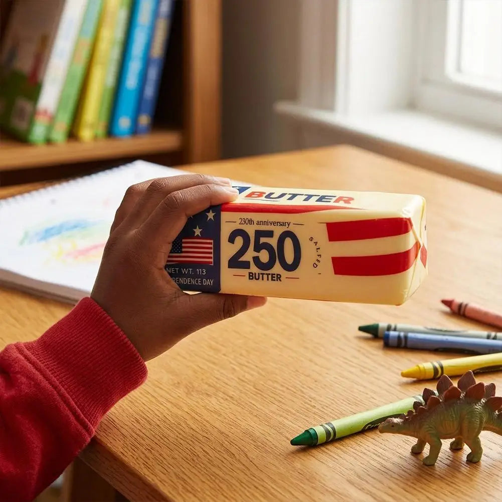 3-Pack Patriotic Butter Squeeze Fidget Toy – USA 250th Anniversary Squeeze Fidget Toy Richie's