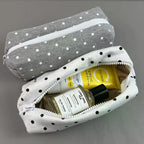 Polka Dot Pencil Case Large Capacity Soft Fabric Pen Bag Pencil Case Richie's