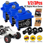 7KG Waterproof Digital RC Servo Metal Gear for TRX4 TRX6 SCX10 RC Car Servo Richie's