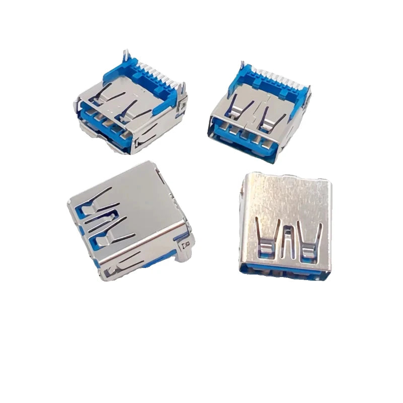 5-Pack USB 3.0 Female Sockets – 90° & 180° Type-A & Type-B USB Connector Socket Richie's