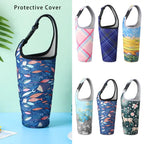 Tumbler Cup Sleeve Tote Bag – Portable Beverage Holder Cup Sleeve Tote Bag Richie's
