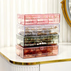 Transparent Multi-Layer Jewelry Storage Box | Large Capacity Jewelry Storage Box Richie's