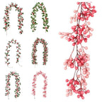 DIY Pink Berry Christmas Wreath – Artificial Garland Vine Artificial Wreath Garland Richie's
