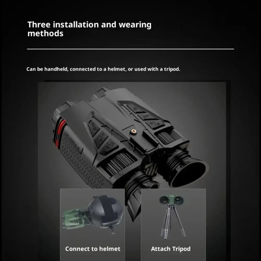 NVC800 4K Night Vision Binoculars 16X Zoom WiFi Head-Mounted Night Vision Binoculars Richie's