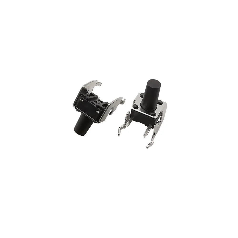 50Pcs 6x6mm Momentary Tactile Push Button Switch PCB Right Angle Tactile Push Switch Richie's