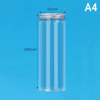 Food Grade PET Sealed Storage Jar with Aluminum Cap Food Storage Jar Richie's A4
