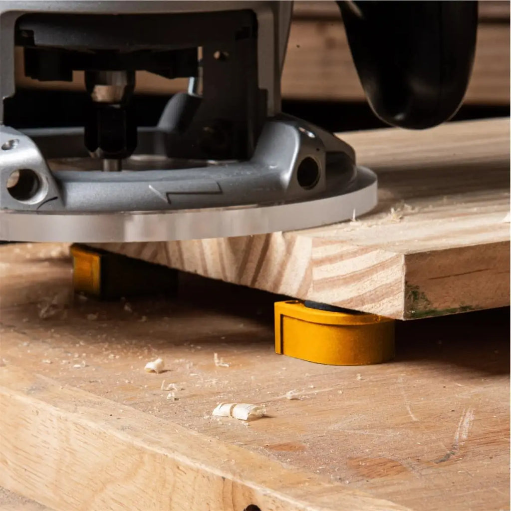 8-Piece Nylon Bench Dogs Set 19mm/20mm with EVA Rubber Inserts Workbench Bench Dogs Richie's