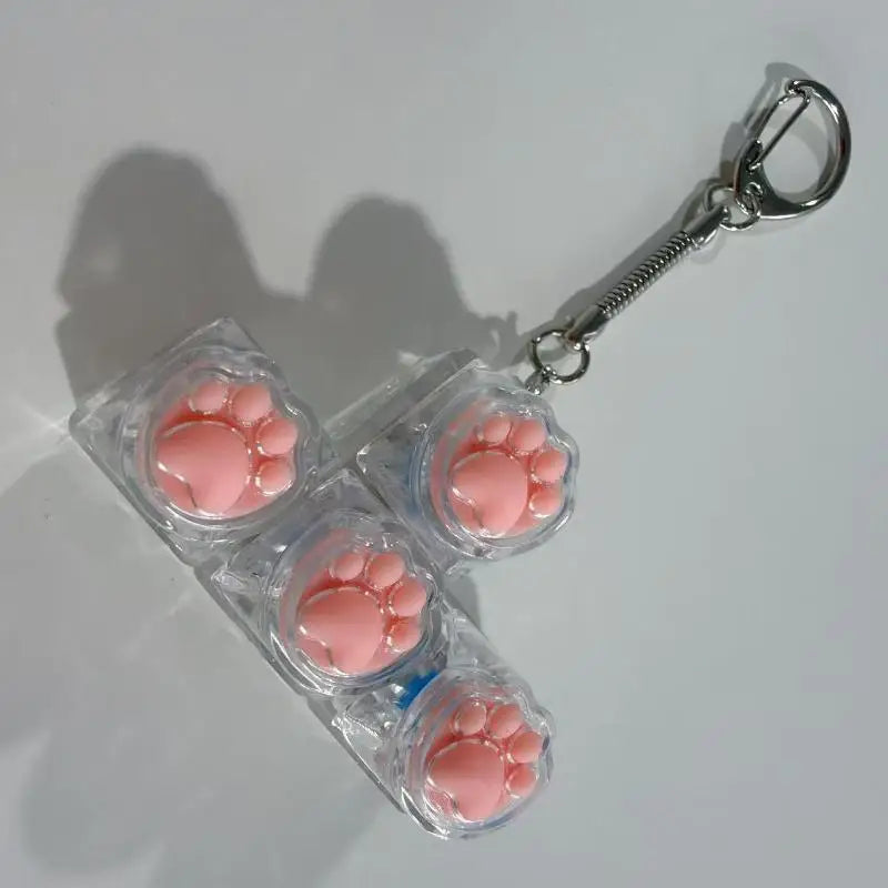 Kawaii Cat Claw Crystal Keycap Keyboard Fidget Toy Keychain Fidget Toy Keychain Richie's A9