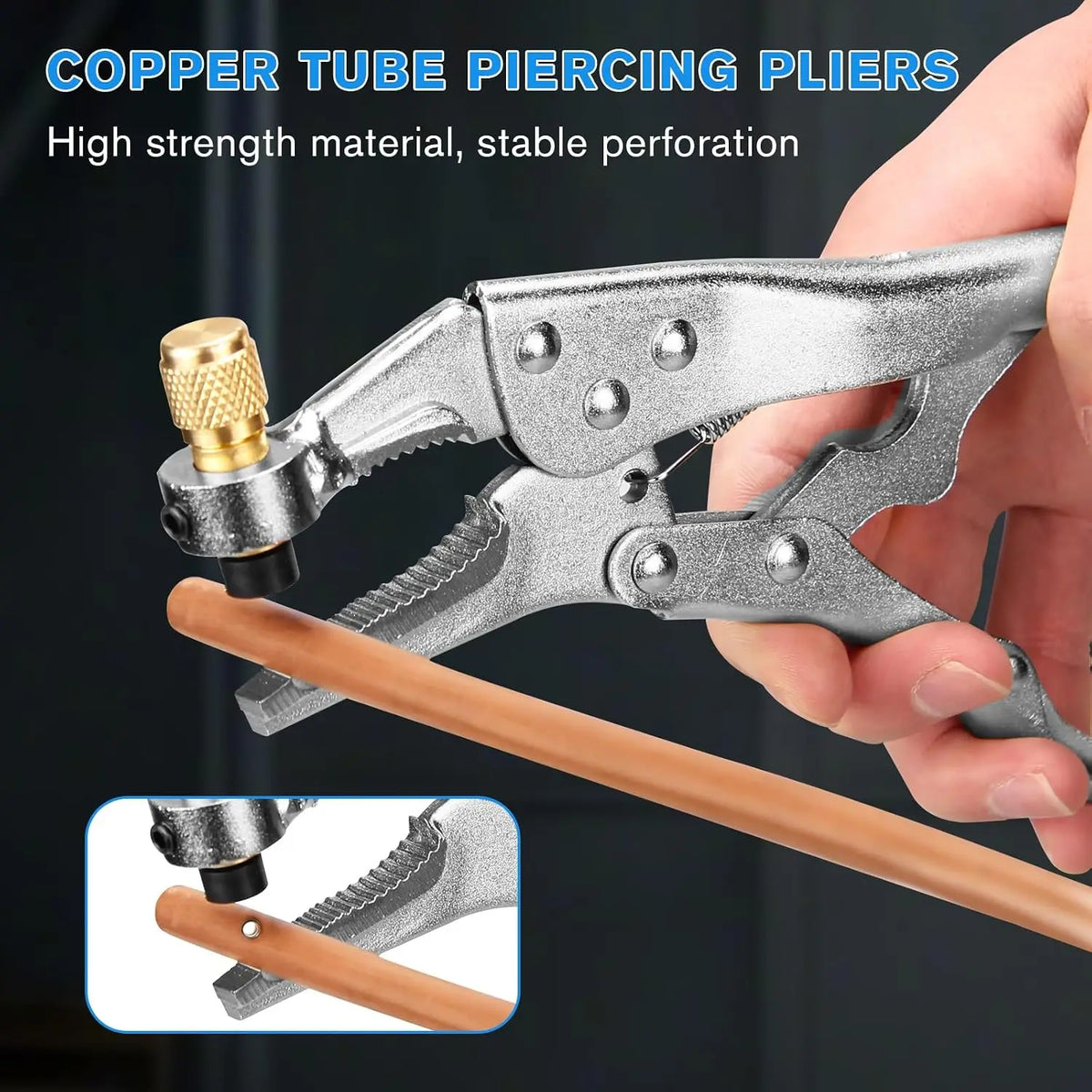 Professional Refrigerant Recovery Plier for AC Copper Pipe Refrigerant Recovery Tool Richie's
