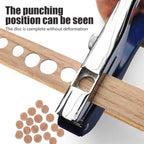 5/16" Handheld Single Hole Punch – Metal, Portable for Cards & Paper Single Hole Punch Richie's