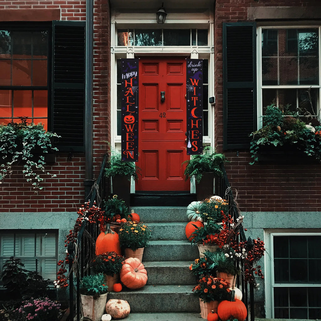 Halloween Door Pendant Banner Set – Indoor & Outdoor Decor Halloween Hanging Decoration Richie's other
