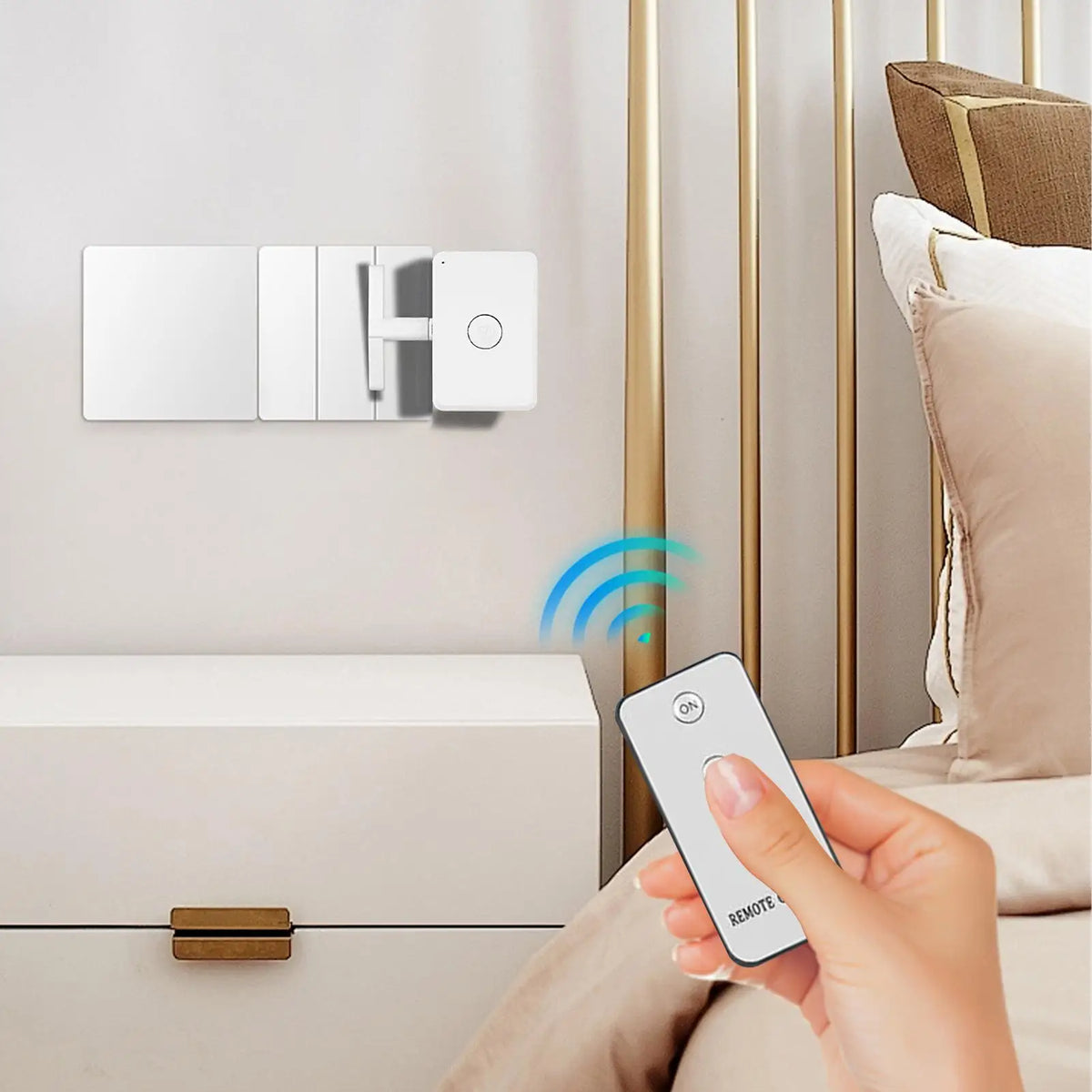 Smart Wireless Button Pusher – No Wiring 10M Remote Control Wireless Remote Switch Richie's