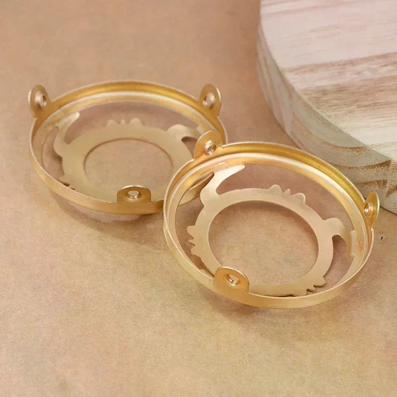 Copper E27 E14 Lampshade Ring Holder | Brass Socket Connector Lamp Socket Accessory Richie's