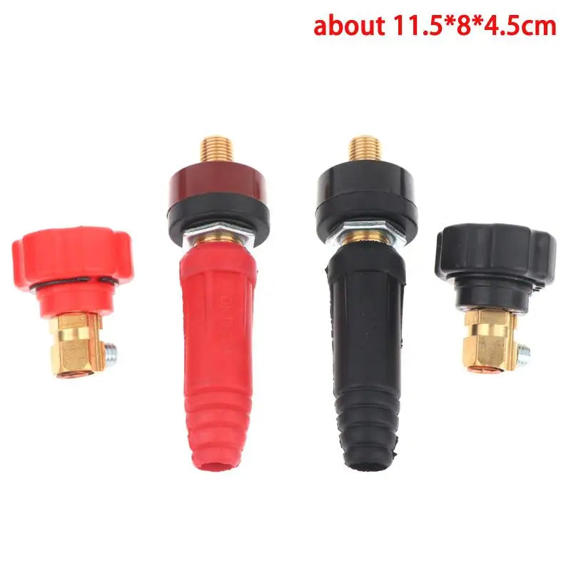 Thai Style Welder Plug Pure Copper Core DKJ10-25 DKJ35-50 Welding Connector Plug Richie's