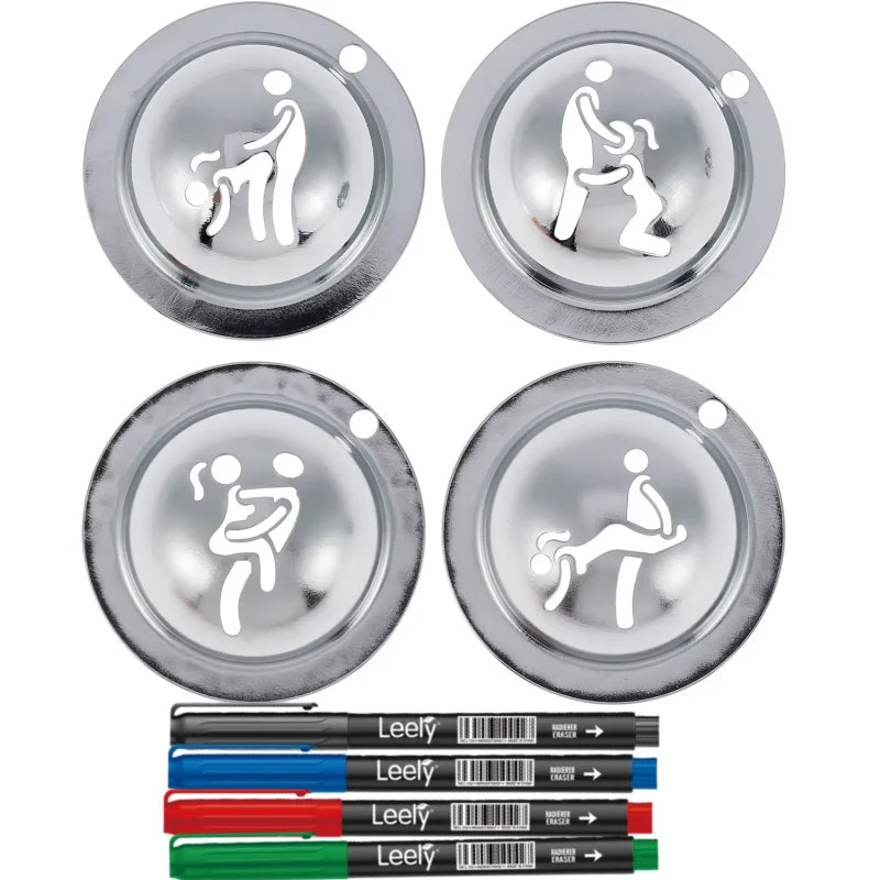 Custom Golf Ball Marker Alignment Tool – Personalized Liner Golf Training Aid Richie's Style B