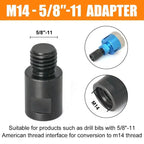 M10 to M14 Angle Grinder Thread Adapter – High Speed Steel Grinder Thread Adapter Richie's A4