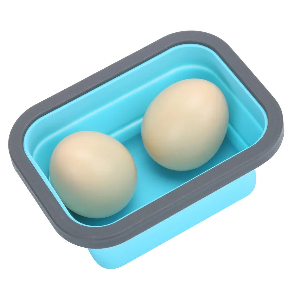 4-Pc Collapsible Silicone Bento Lunch Box Set – Stackable Collapsible Lunch Box Richie's