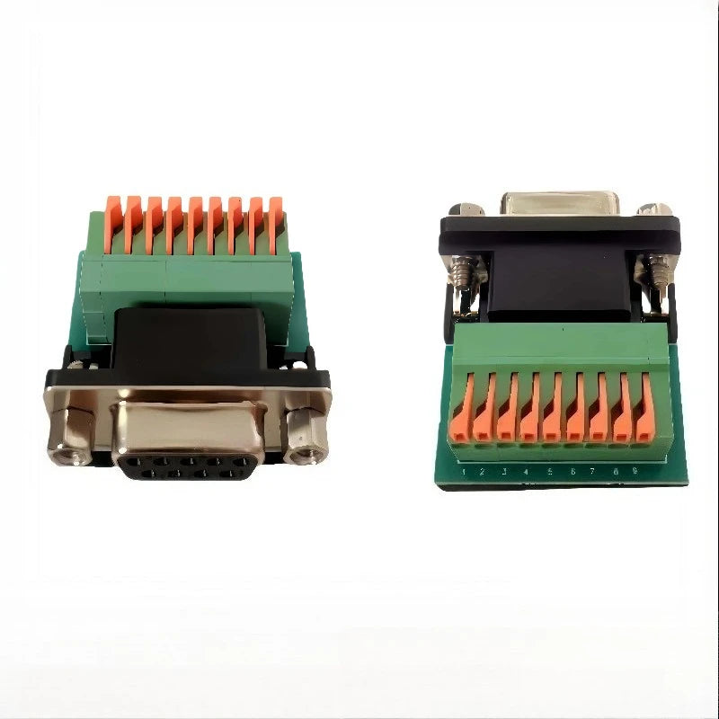 DB9 RS232/RS422/RS485 Breakout Board Terminal Block Adapter Serial Breakout Board Richie's