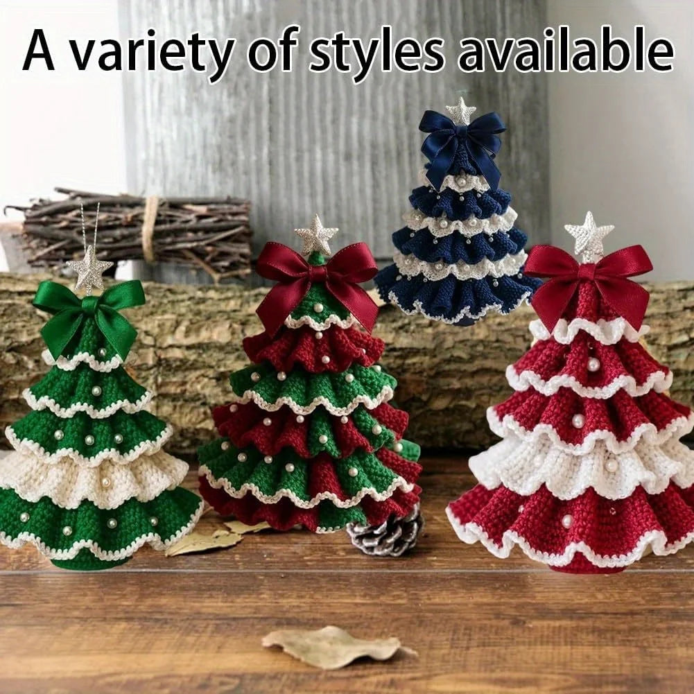 Crochet Christmas Tree Kit – Handmade Holiday Decoration Holiday Decoration Kit Richie's