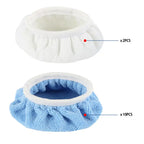 12-Pack Microfiber Car Polishing Bonnet Pads 5–6 Inch Wax Applicator Car Polishing Pads Richie's
