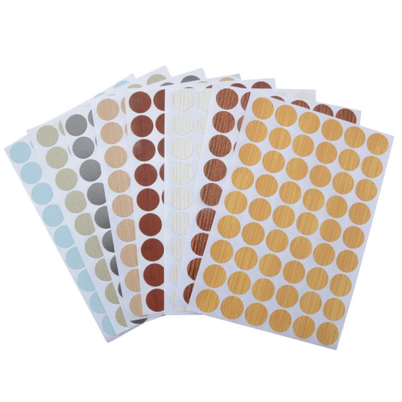 54pcs Self-Adhesive Screw Cap Cover Stickers – Furniture PVC Screw Cap Stickers Richie's