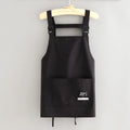 Professional Barber Apron – Waterproof Canvas Work Apron Work Apron Richie's Black-Short