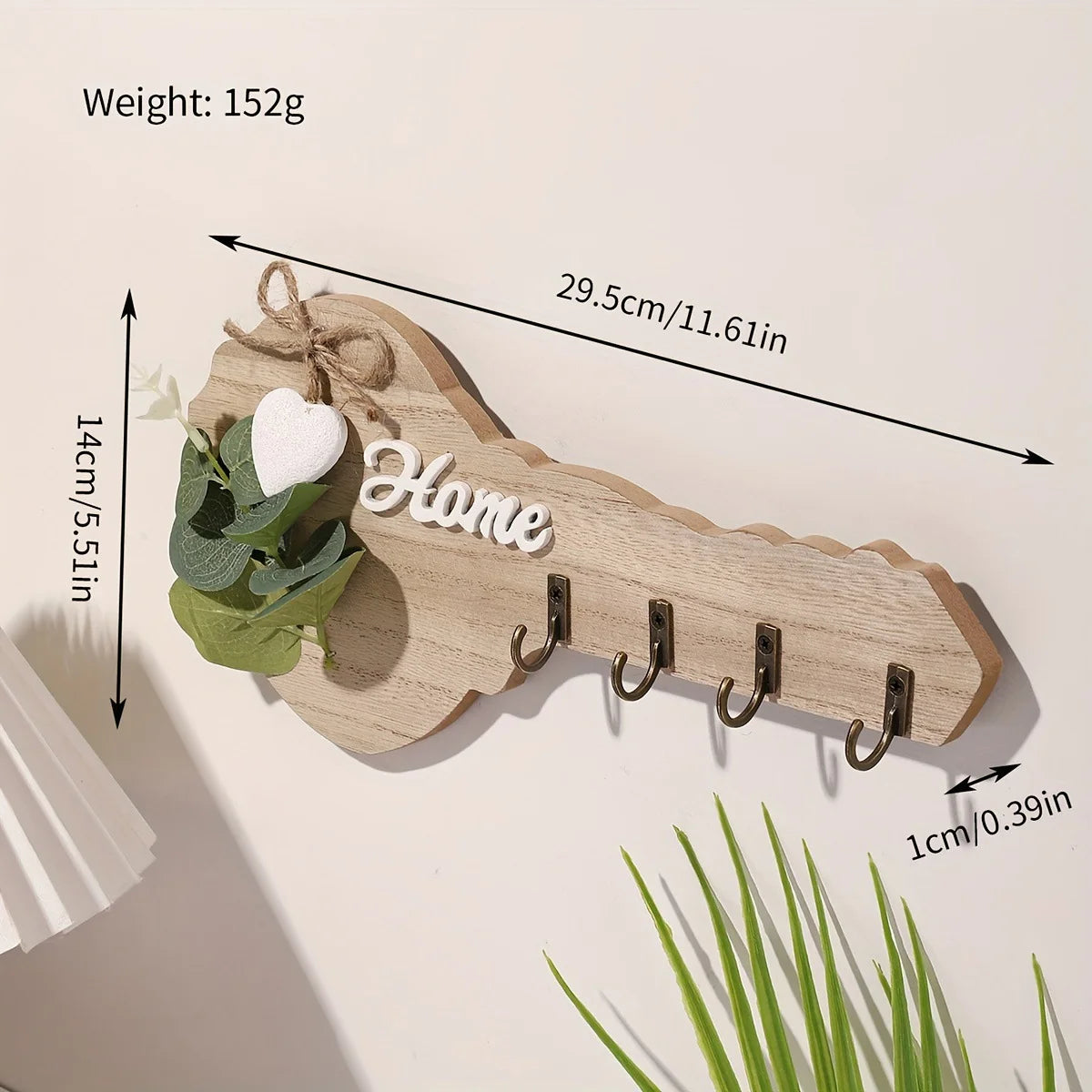 Wooden Decorative Coat & Key Hooks – Entryway Wall Hangers Decorative Wall Hooks Richie's